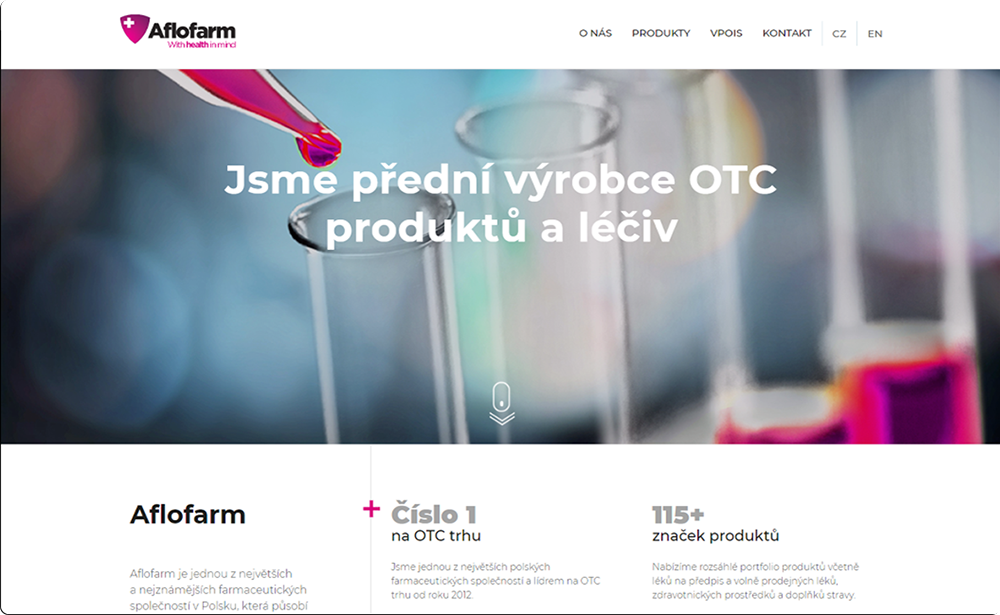 Aflofarm homepage